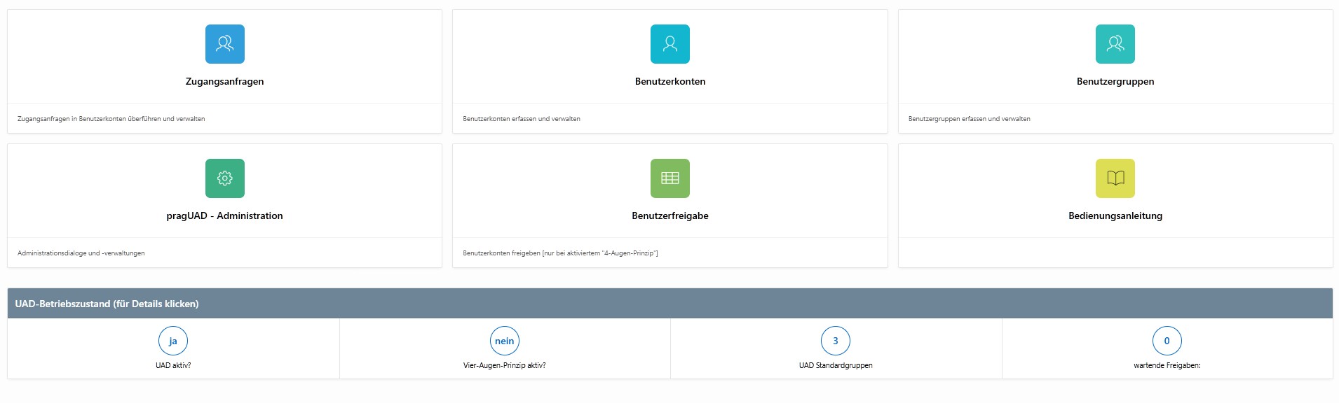 Nutzerverwaltung in eService®